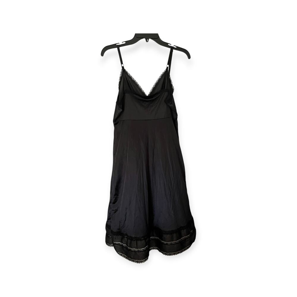 Vintage Sears Black full slip | sz 38 | measurements in photos | EUC